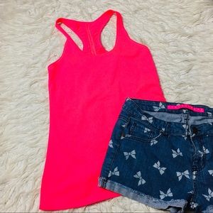 SO Tank Top Sleeveless Hot Pink Size Medium